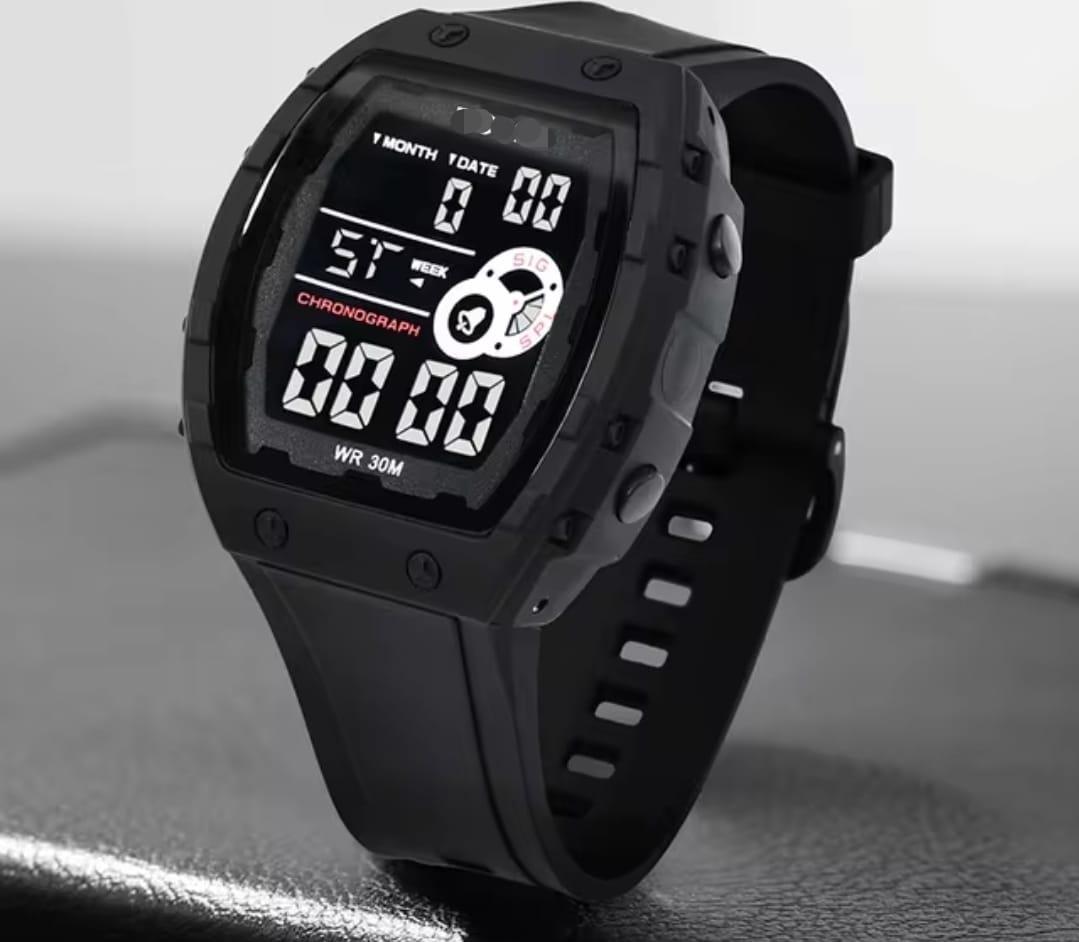 Men's Digital Display Watch