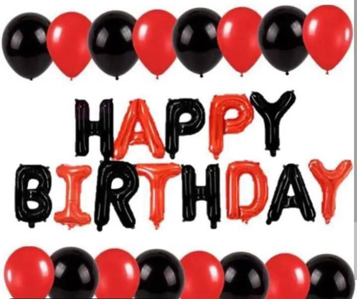 Happy Birthday Foil Balloons