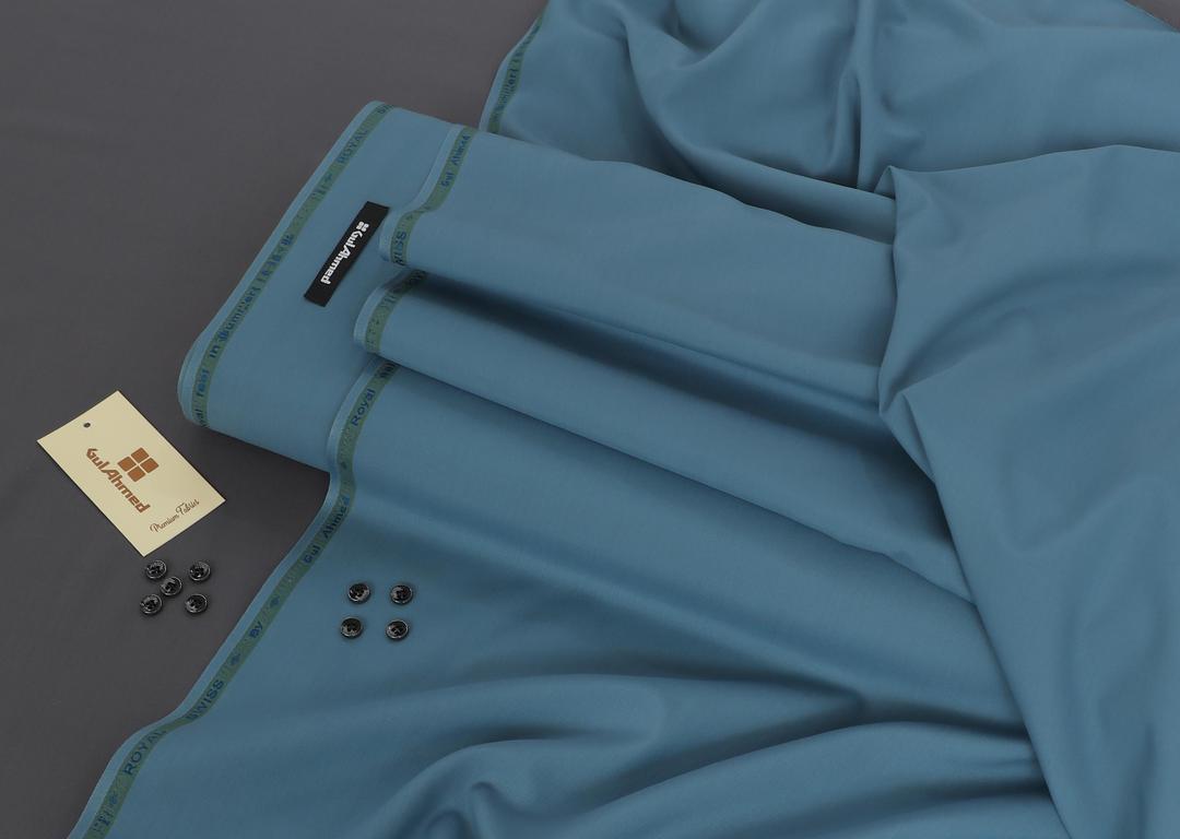 Men’s Unstitched Wash And Wear Plain Suit B