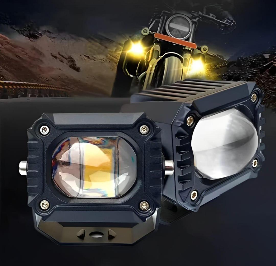 1 Pc Wide Lens Bike Headlight