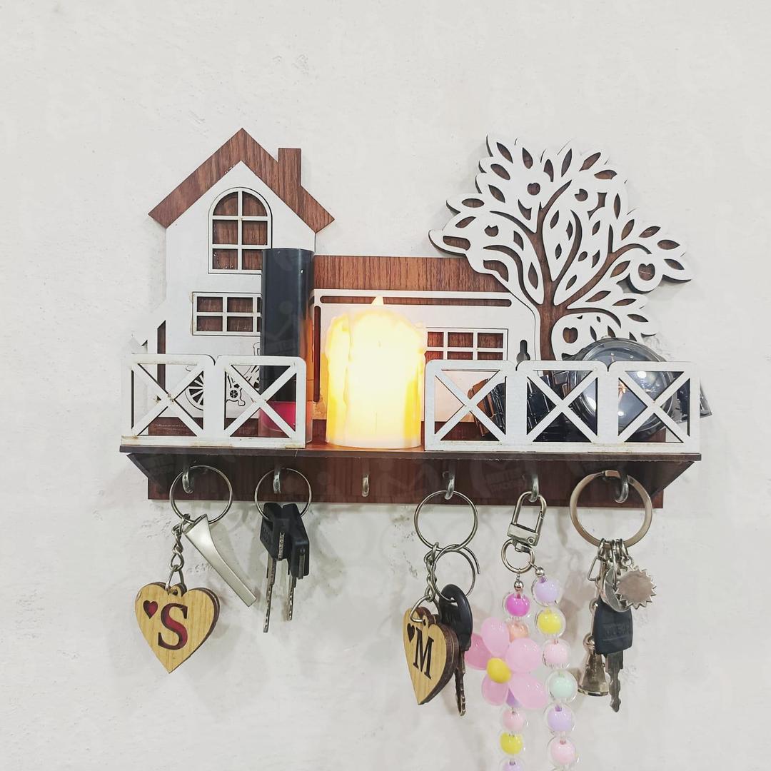 Tree Design key And Mobile Holder