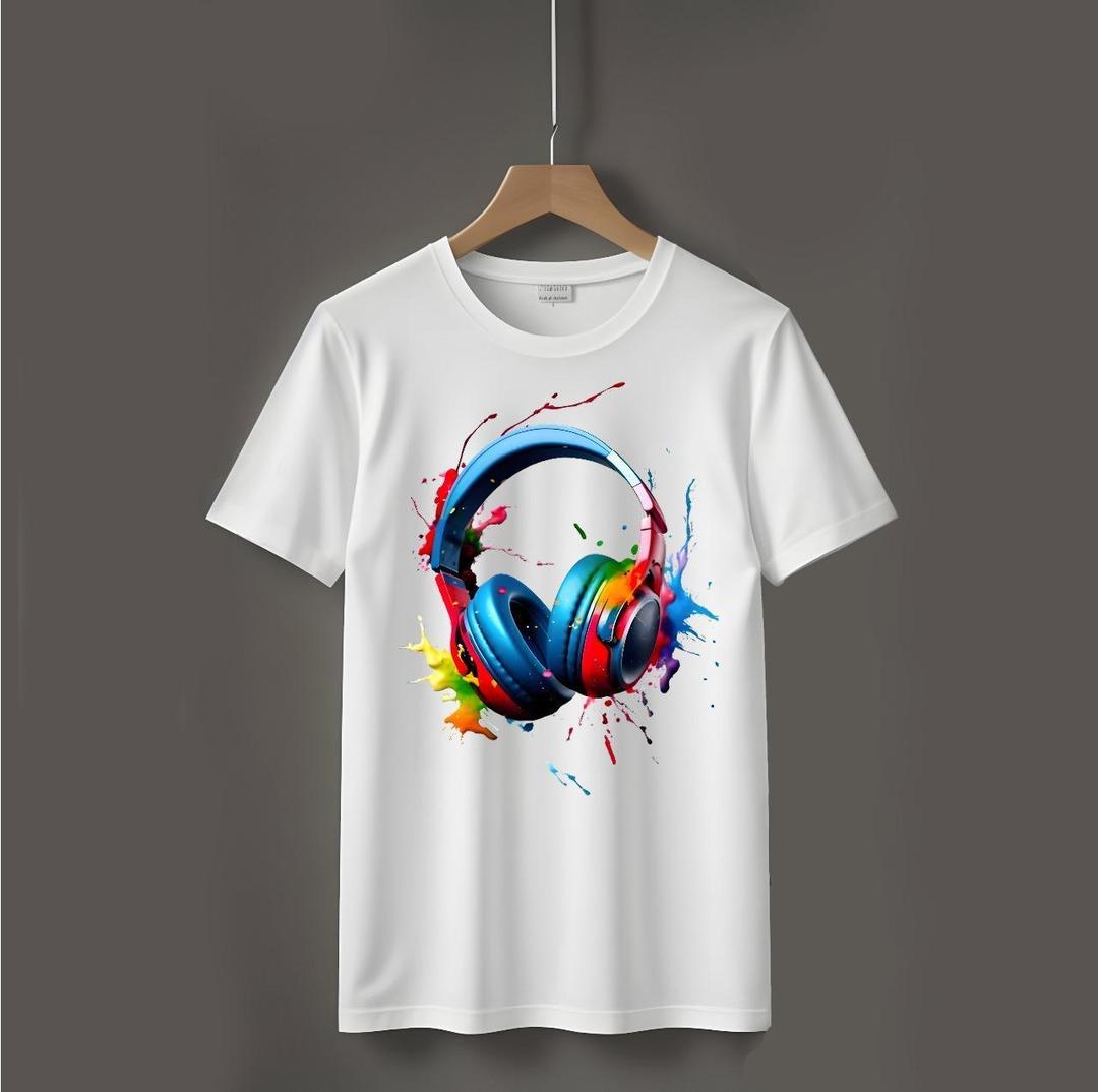 Men's Graphic Sublimation Jersey T-Shirt - 1 Pc Round Neck - Casual Wear