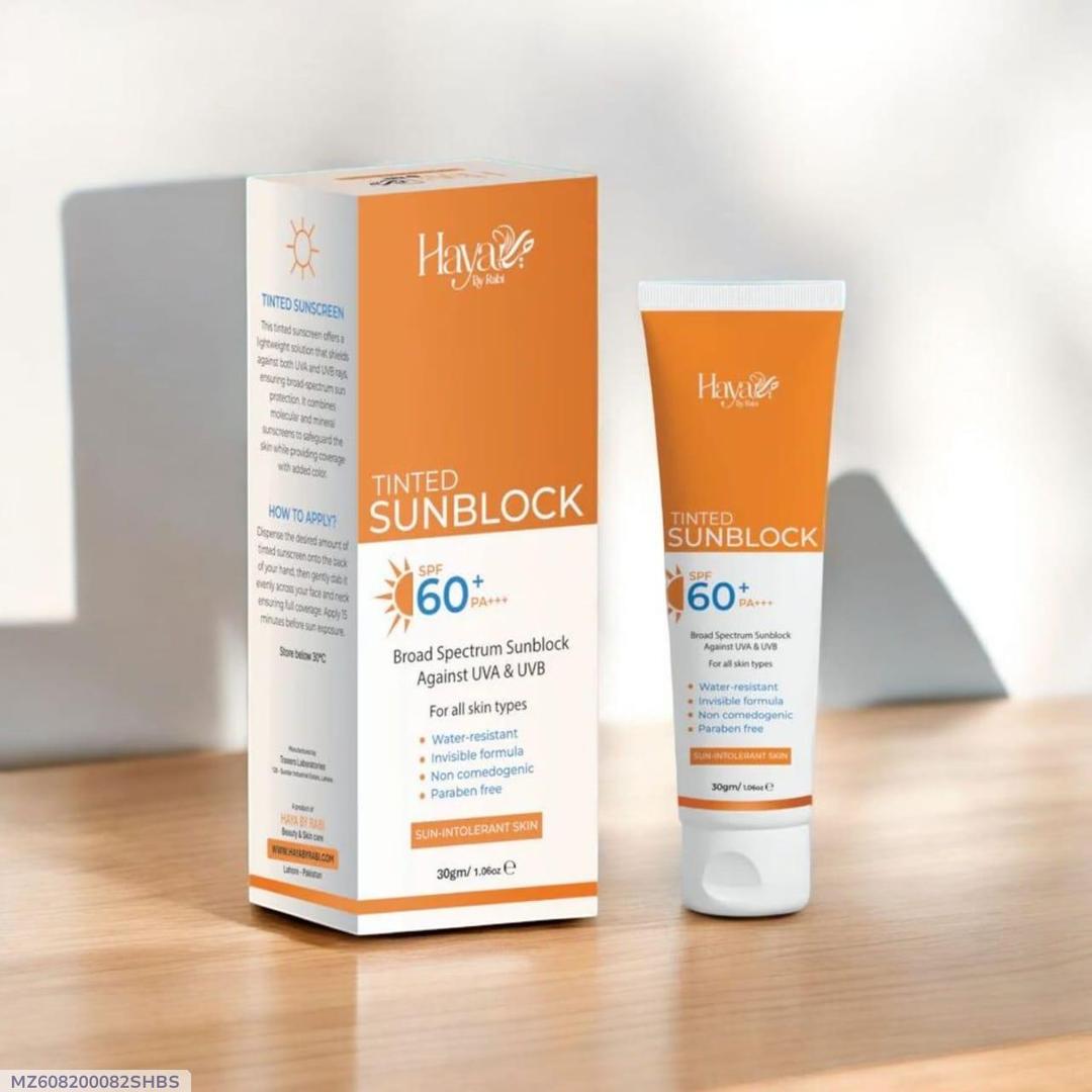 Revitalizing Sunblock - 1 Pcs Whitening and Anti-Aging Cream with Glowing and Nourishing Properties